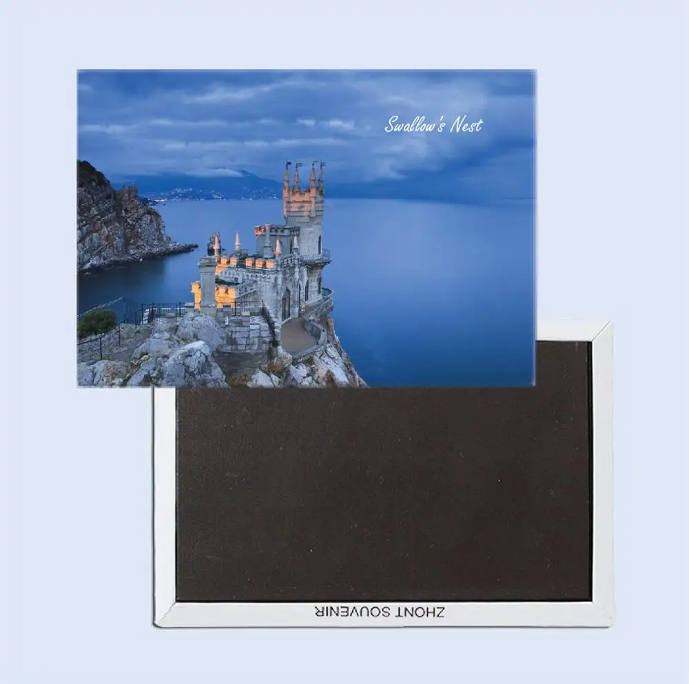 Гнездо ласточки Ялта Украина туристический сувенир Магнитный Магнит для