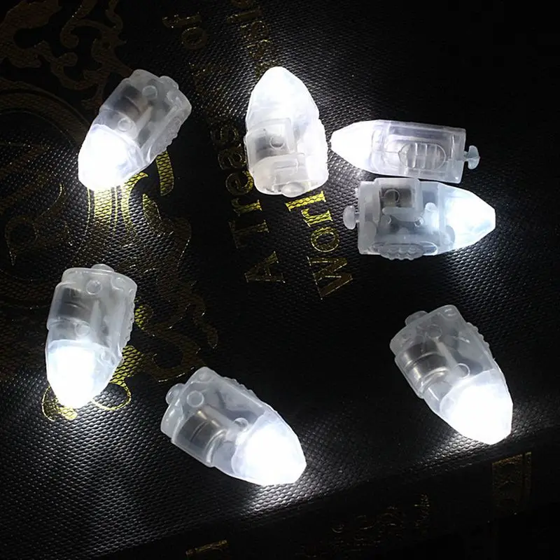 100 шт. светодиодные шариковые лампы огни для воздушных шаров сказочные луна