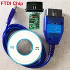 Новый FTDI FT232RLRQ чип 409 OBD2 авто Диагностика VAG KKL кабель Автомобильный сканер ЭБУ инструмент 4-ходовой переключатель для автомобилей Fiat мультимарки