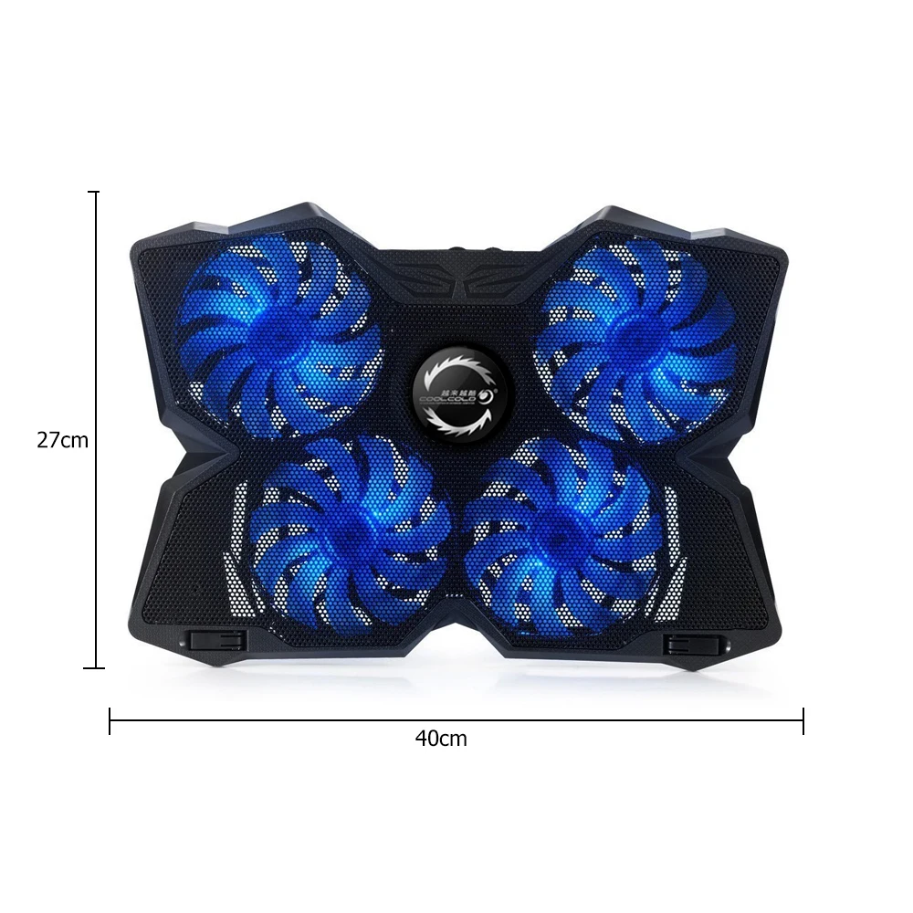 Тонкий плоский кулер COOLCOLD для ноутбука с питанием от USB охлаждающая подставка