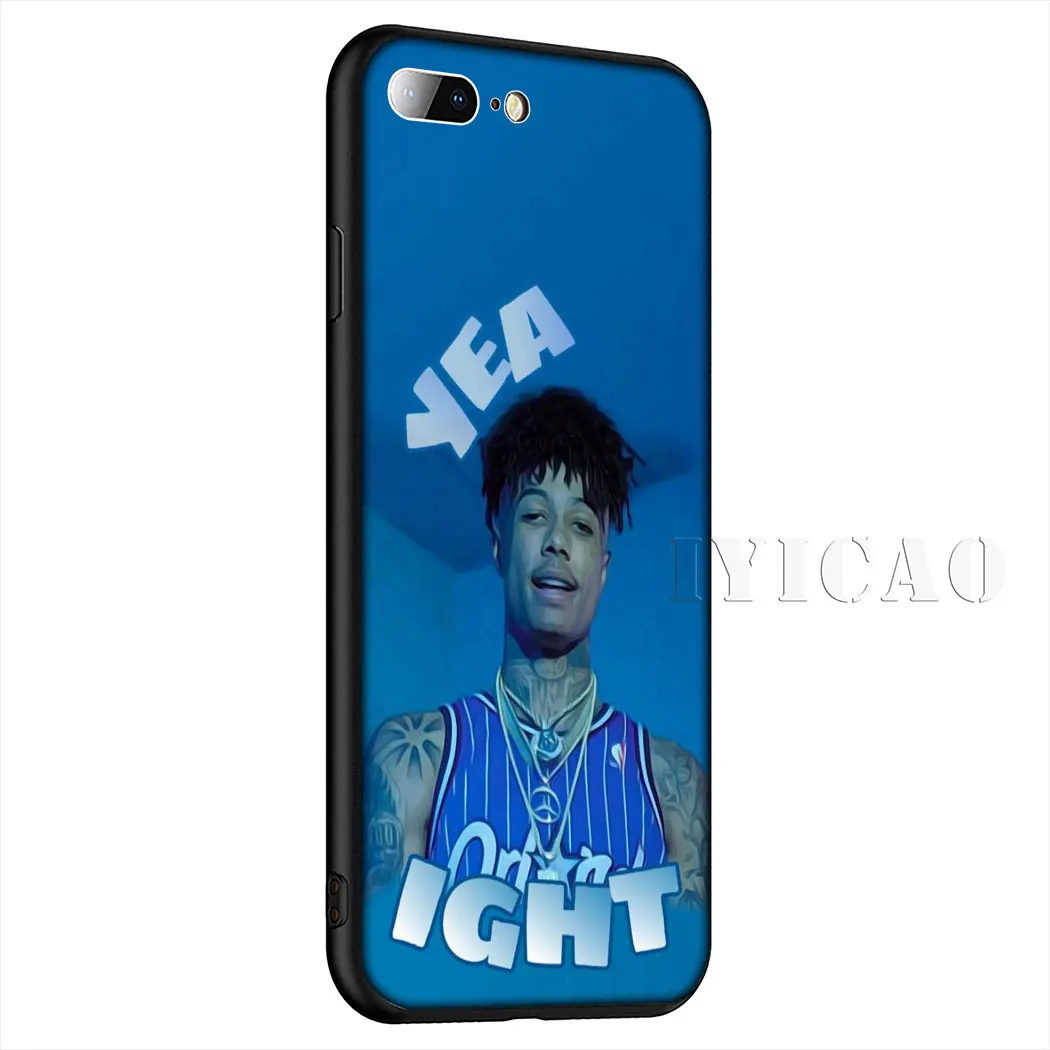4 Мягкий силиконовый чехол для телефона Blueface Rapper для iPhone 11 Pro Max XR X XS Max 6 6S 7 8 Plus 5 5S SE - Цвет: 4