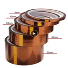 Электрическая изоляционная лента 30 м, термостойкая, высокотемпературная и высокоизоляционная полиимидная изоляционная лента, домашние клеи