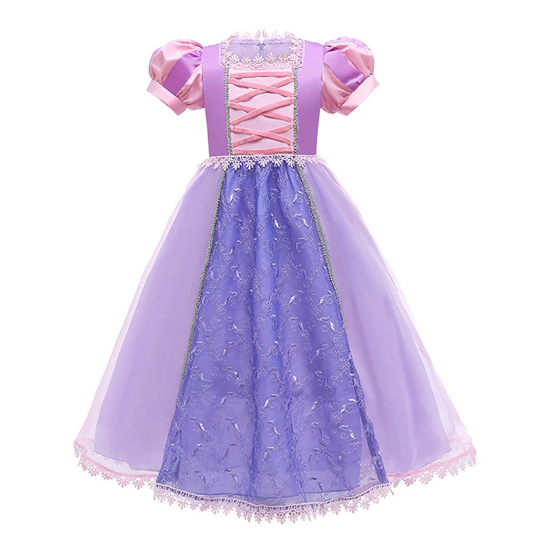 

New Year Costume Kids Dress High Quality Flower Embroidery Girl Princess Dress Festival Party Birthday Present Baby Girl Dresses