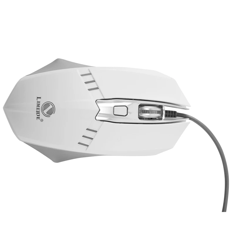 Игровая мышь LIMEIDE X2 механическая с RGB подсветкой боковое охлаждение DPI 800/1200/1600/2400