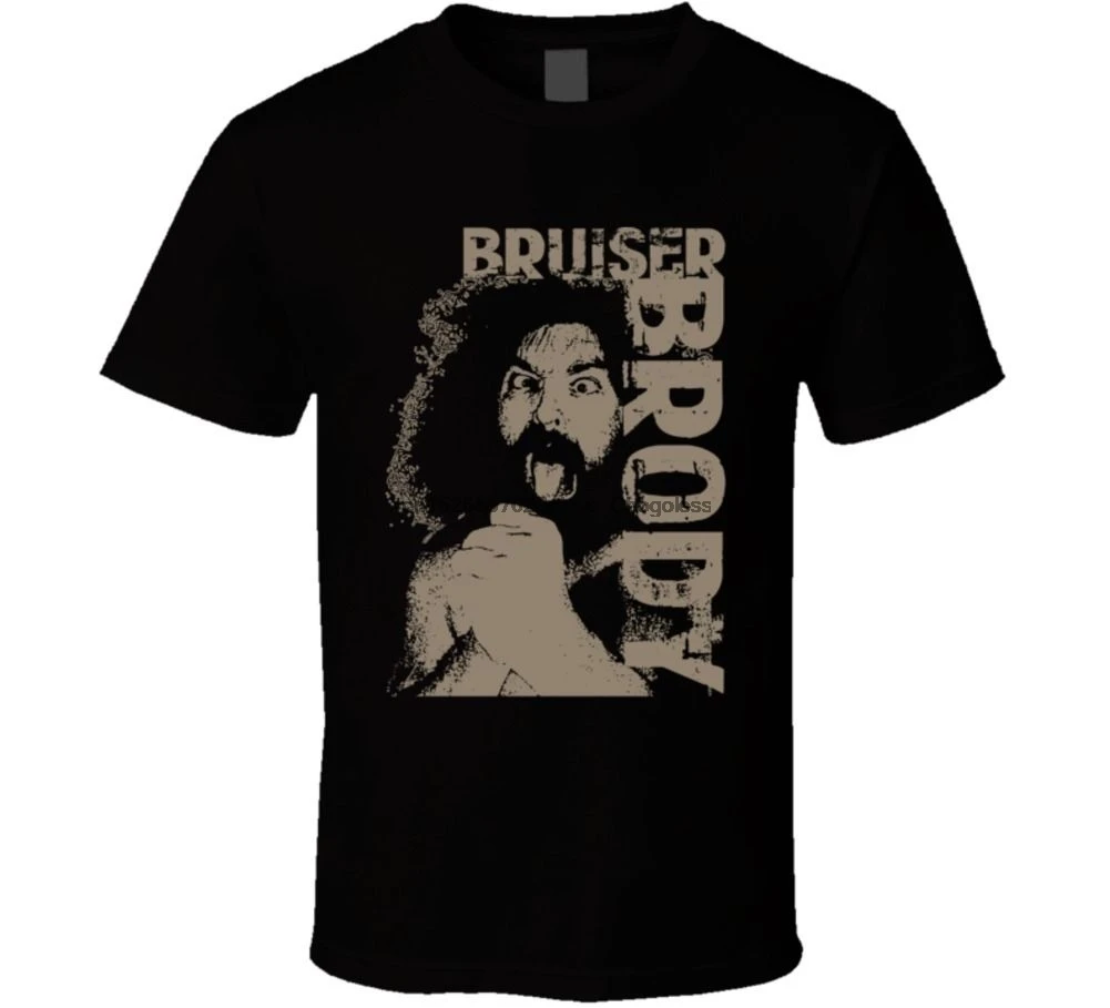 Классическая Ретро футболка Bruiser Brody Legend для фанатов | Мужская одежда