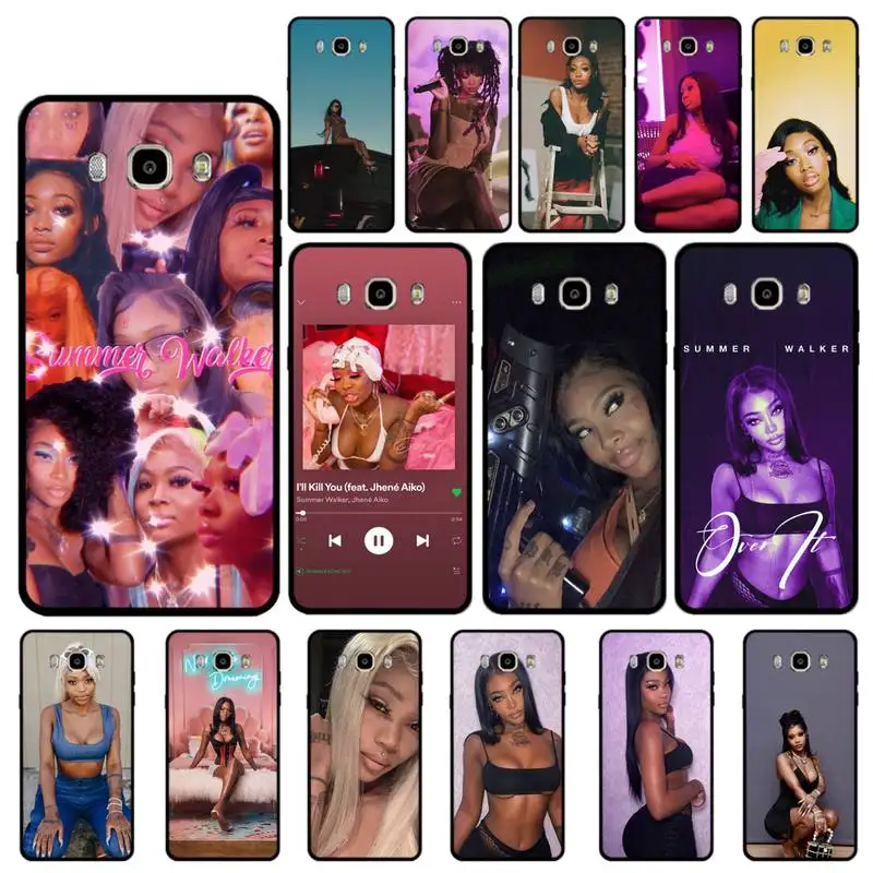 

Babaite Summer Walker Over It RNB Rapper Phone Case for Samsung J 4 5 6 7 8 prime plus 2018 2017 2016 J7 core