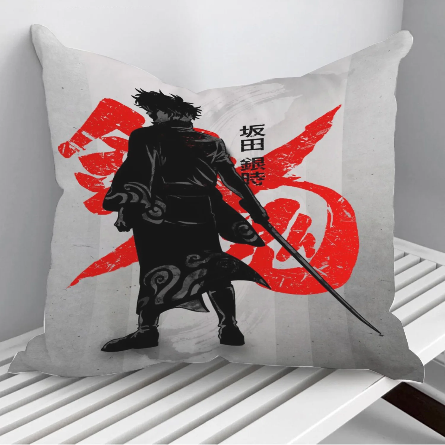 

Crimson Gin Tama Pillowcase Decorative Sofa Cushion Case Bed Pillow Cover Home Decor Car Cushion Cover 45*45cm