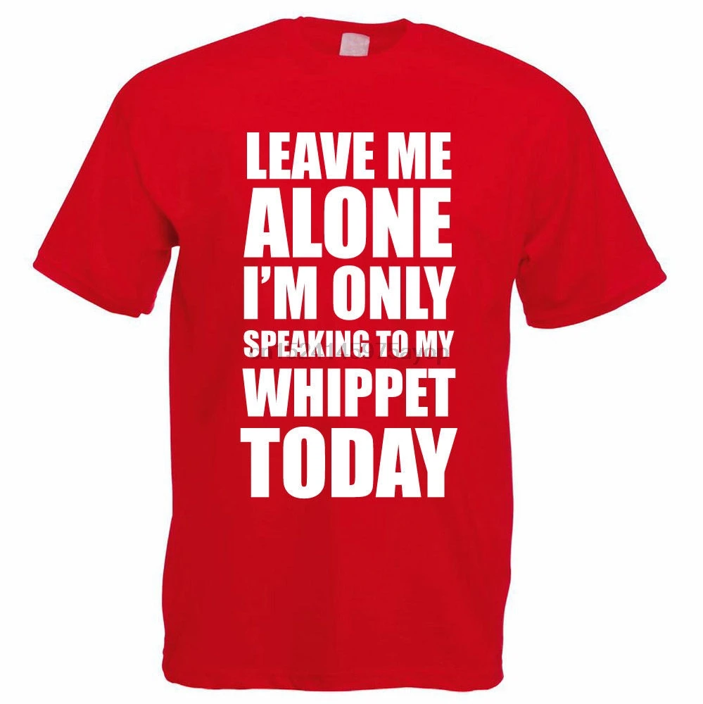 Футболка с принтом компании говорящая моей виппет сегодня собака Мужская и