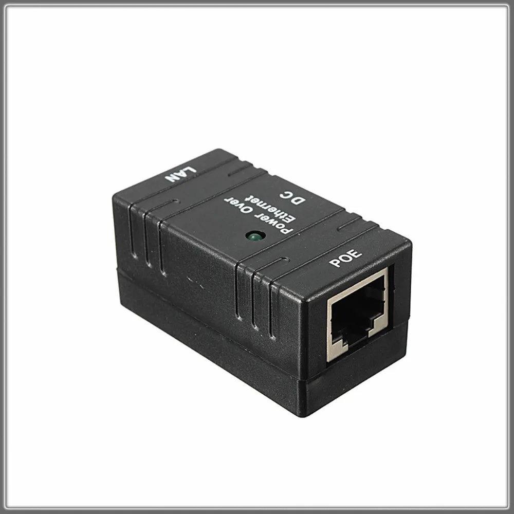 5 шт./лот POE инжектор RJ45 Power Over Ethernet переключатель питания POE001 для IP-камеры |