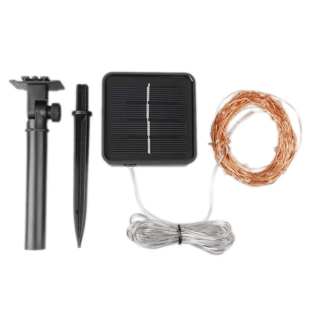 

LED Solar Light Fairy Lamp With 12 Meters 100 Lights Outdoor Waterproof Holiday Wedding, Christmas, New Year Decoration String