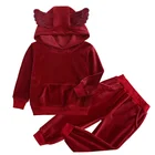 Осень-весна 2021, детский комплект одежды для девочек, детская спортивная одежда с длинным рукавом и капюшоном, повседневное Детское пальто + штаны, комплект из 2 предметов