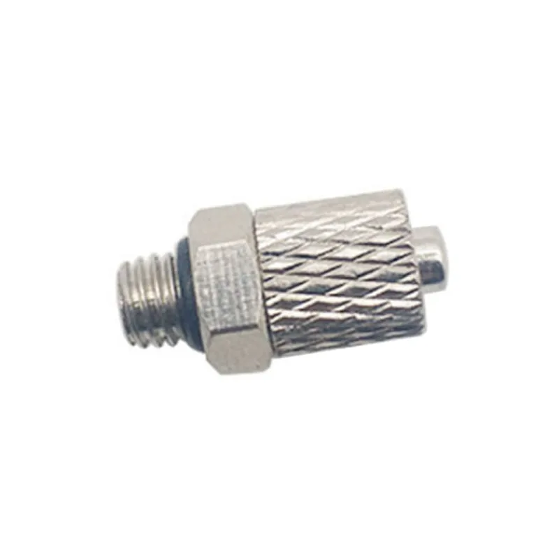 

Pneumatic external thread M 3m 4M 5m 6 Trachea 3mm 4mm 6mm mini hose connector elbow screw through direct quick twist connector