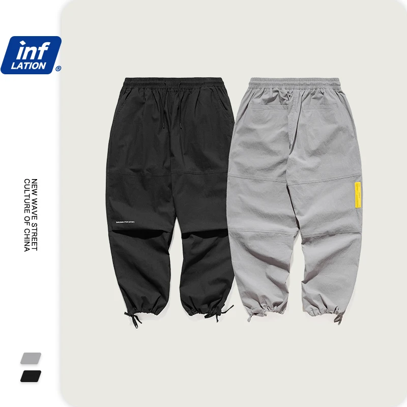 Брюки-шаровары FW для мужчин Свободные повседневные штаны в стиле хип-хоп с