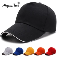 spring summer solid cap women baseball hats men baseball cap cotton simple outdoor running travelling visor air permeable sunhat