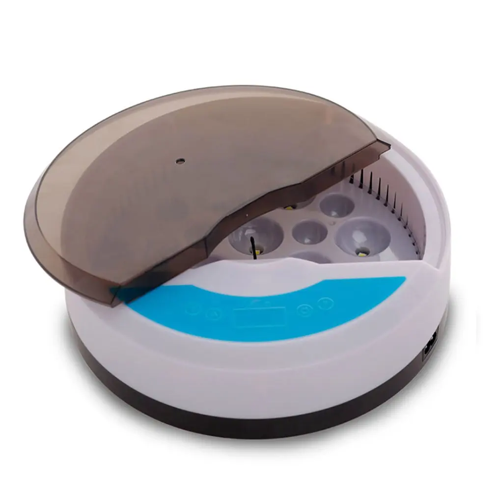 

Mini 9 Egg Incubator Farm Hatching Automatic Digital Temperature Humidity Control Brooder Poultry Quail Chicken Duck Bird LED