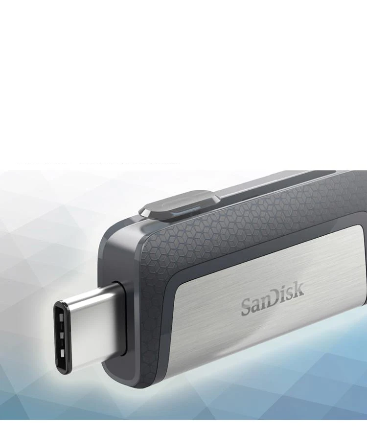 Мобильный U-Диск SanDisk 256 ГБ Type-C USB3.1 DDC2 экстремальная высокоскоростная версия