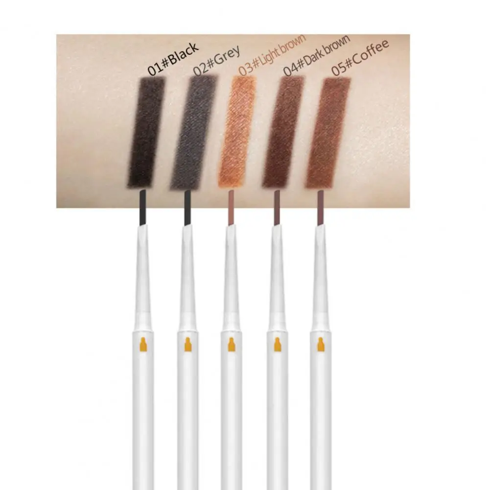 Двойная головка водостойкий стойкий треугольный карандаш для бровей