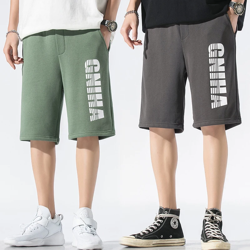 

Летняя мода 2020 брендовая Футболка с принтом для девочек; Детские шорты; Для мужчин спортивные короткие штаны дышащая Спортивная хлопковая м...