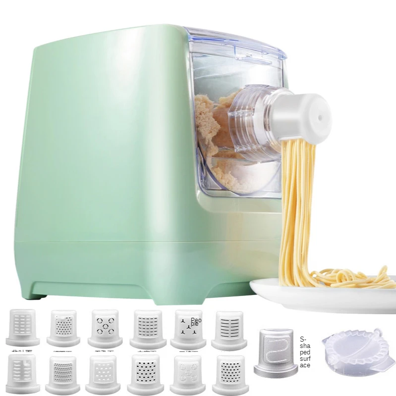 

automatic electric pasta noodles making dough Stir sheeter press maker doughing roller kneading220/110v dumpling wrapper machine