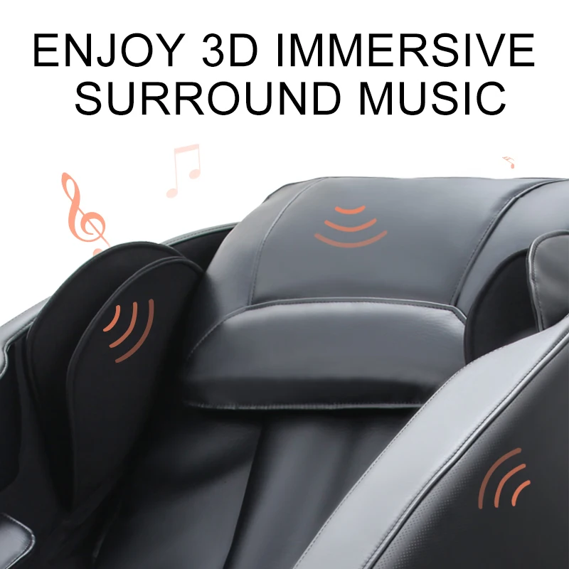 Профессиональное массажное кресло AUX для всего тела с манипулятором домашнее