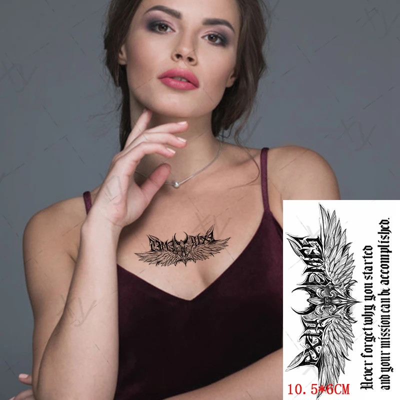 Водостойкая временная татуировка наклейка Искусственное перо рандомные