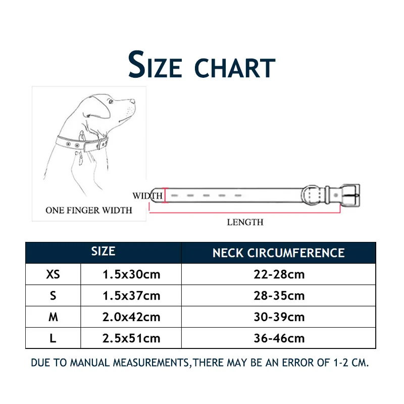 Кожаная кожа Индивидуальный Круглый Шипованный ошейник в стиле панк для собак