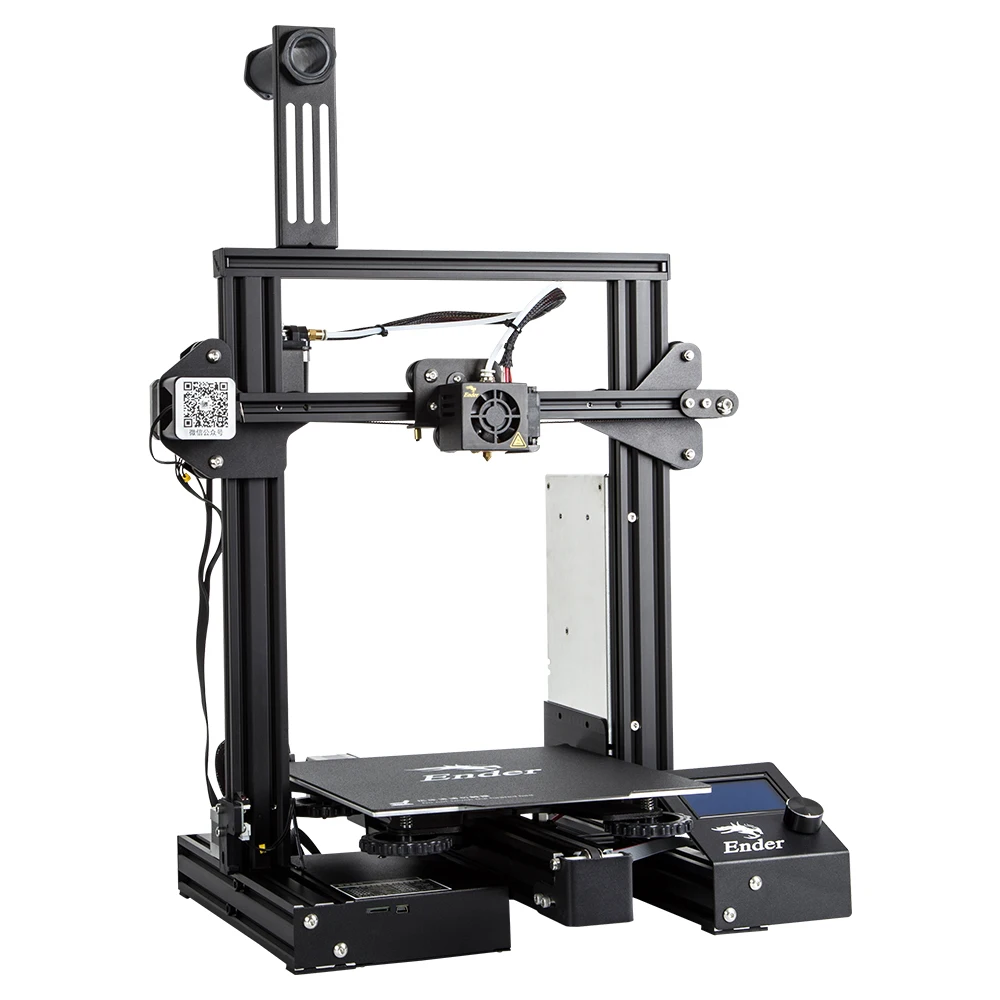 CREALITY Ender-3 PRO 3d принтер полностью металлический DIY с выключением питания печать