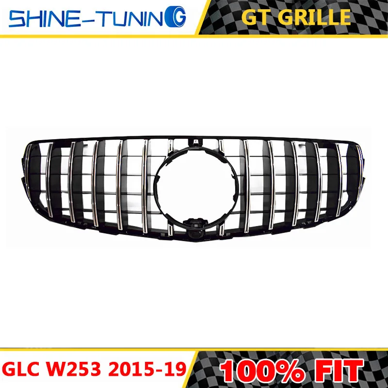 Подходит для GlC Class W253 GTR GT R X253 GLC200 GLC250 GLC300 GLC450 GLC63 решетка без центрального