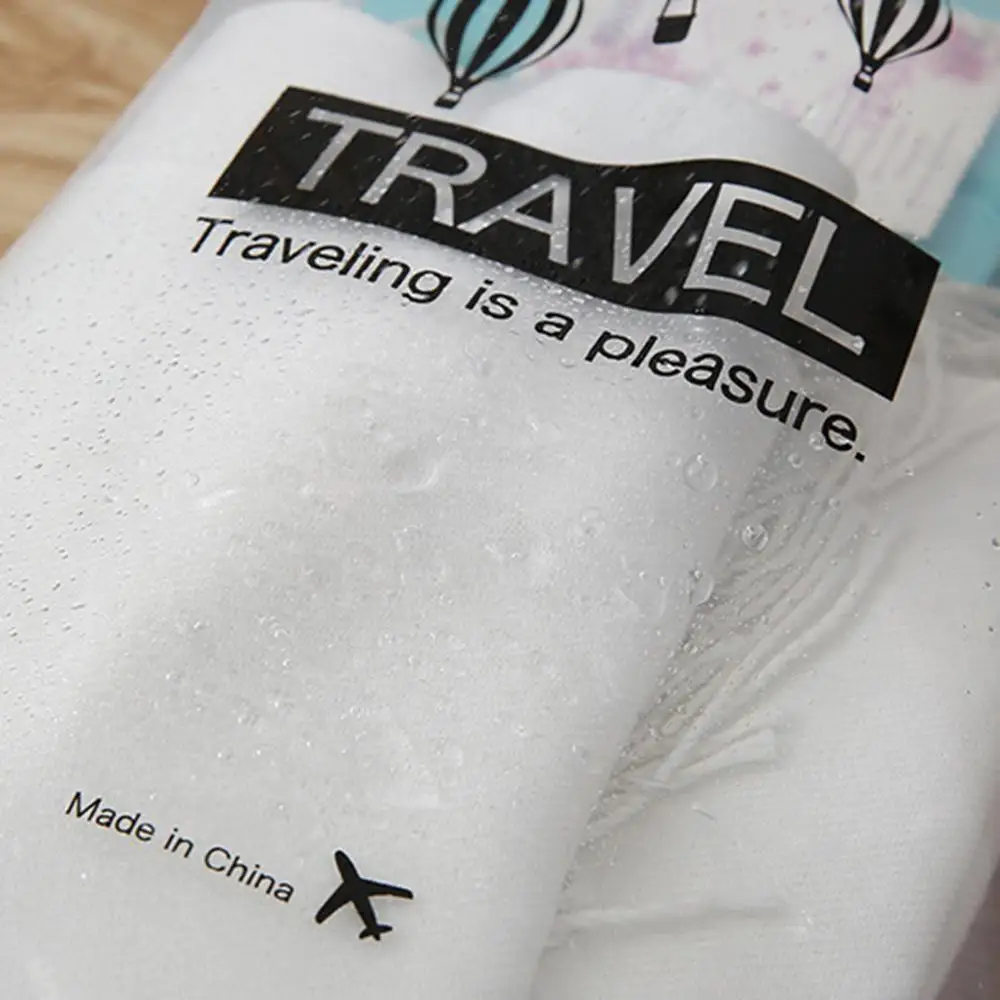 Портативные сумки для хранения сумка багажа с карманом на шнурке