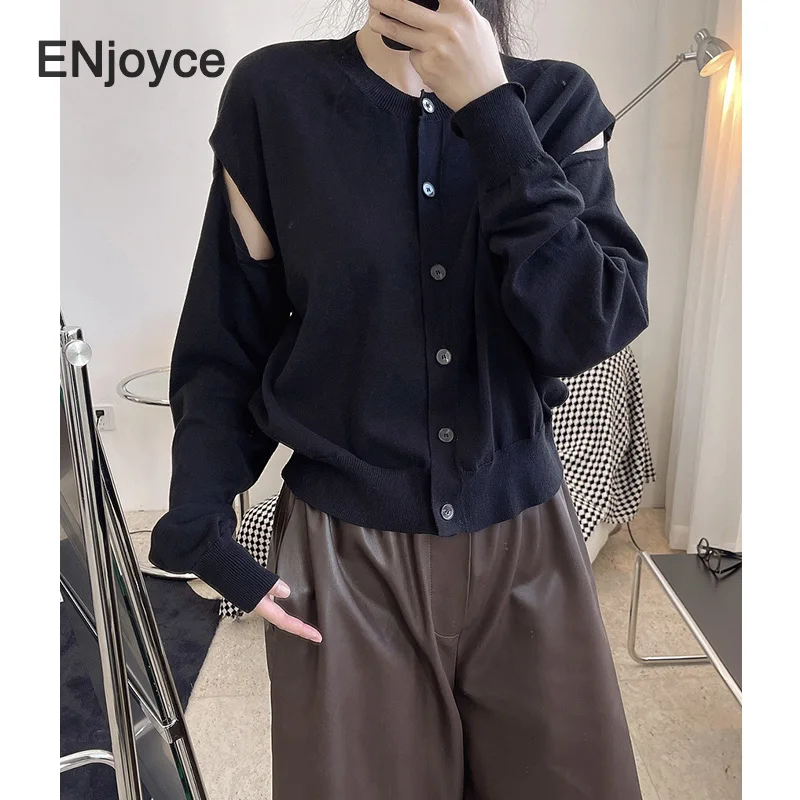 Женский вязаный тонкий кардиган винтажный однобортный свитер розово-красного