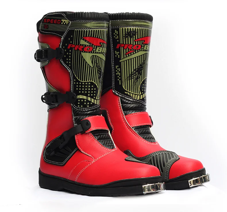Мужские мотоциклетные ботинки для мотокросса обувь внедорожные езды на