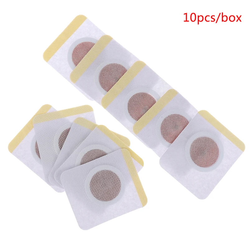 10 шт./коркорт. Пластырь для похудения сжигания жира в желудке веса