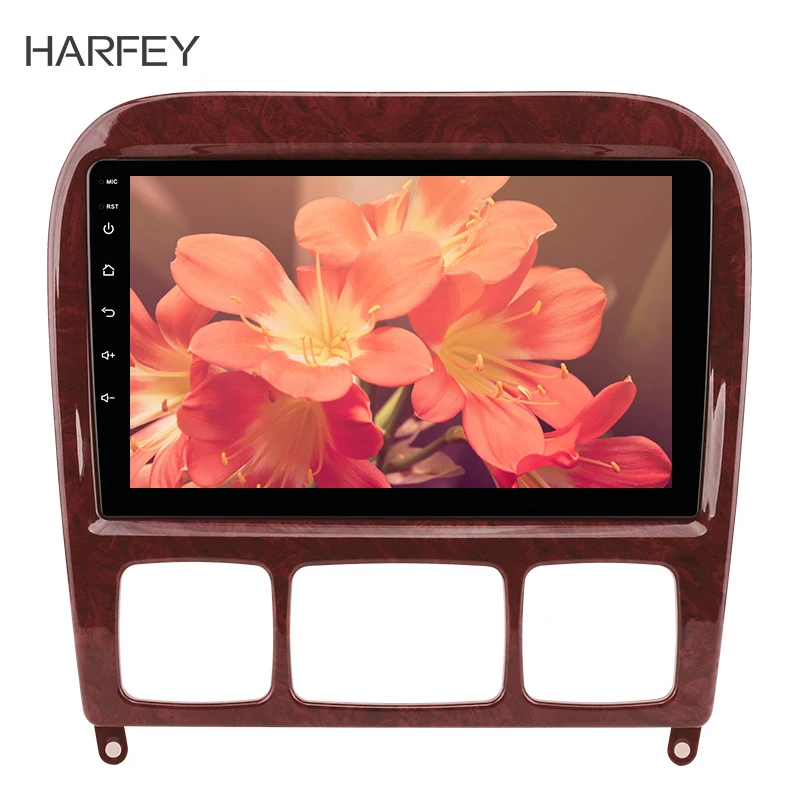 Harfey 2Ddin 9 &quotHD Android 8 1 GPS автомобильный стерео плеер WIFI для Mercedes Benz S Class W220 S280 S320 S350 S400