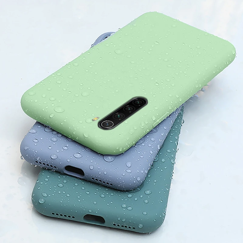 liquid silicone case for xiaomi mi 10 pro cc9 cc9e 9t 9 se a3 lite soft cases for xiaomi redmi note 8t 8 pro 7 5 8a 7a k20 cover free global shipping