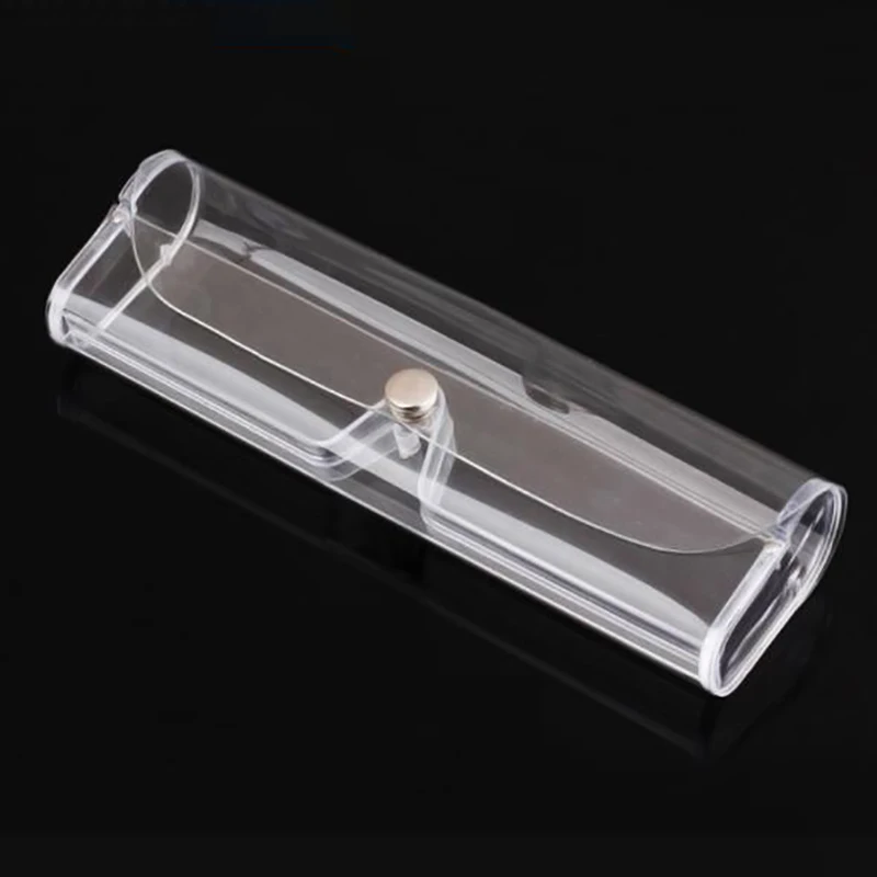 Прозрачный маленький Чехол для очков чтения женский и мужской футляр |