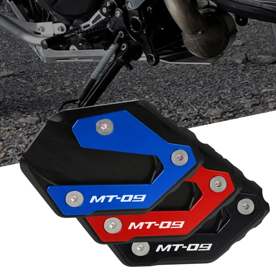 

FZ09 MT09 XSR 900 Motorcycle Side Stand Enlarger Kickstand Enlarge Plate Pad For Yamaha MT-09 Tracer TRACER 900 GT FZ-09 XSR900