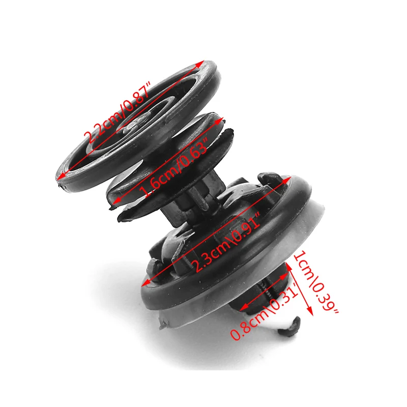 10 шт. внутренняя отделка двери автомобиля панель защелкивающиеся зажимы для VW