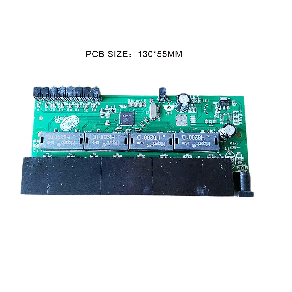 Модуль переключателя Ethernet, плата PCBA, 8 шт., порт питания, сеть, быстрый заводской производитель, Oem переключатель, сделано в Китае, поставщик Шэньчжэнь - Цвет: E2