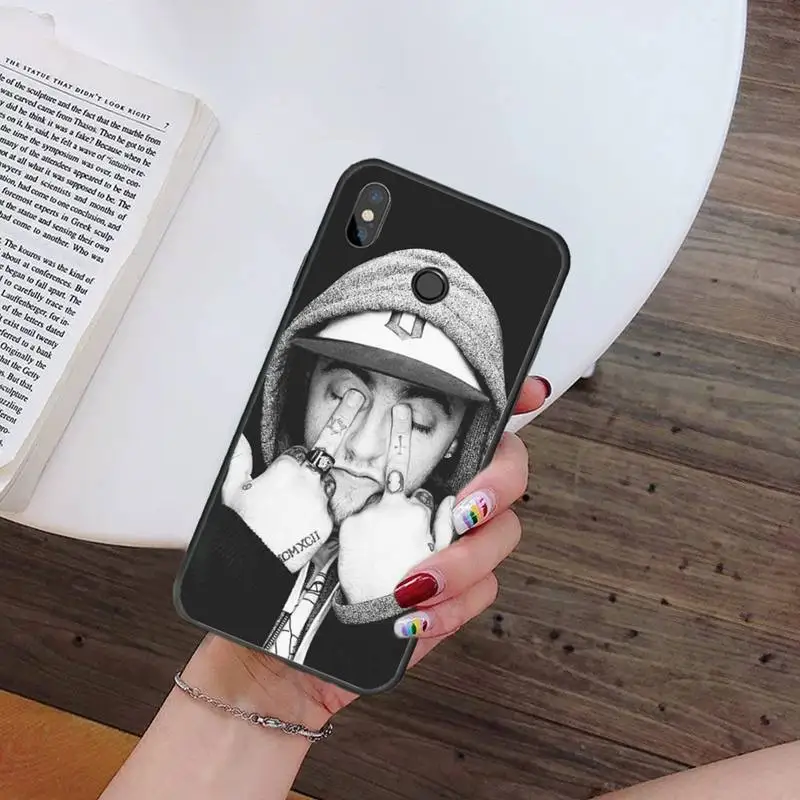 

American rapper mac miller singer Phone Case For Xiaomi Redmi note 7 8 9 t k30 max3 9 s 10 pro lite