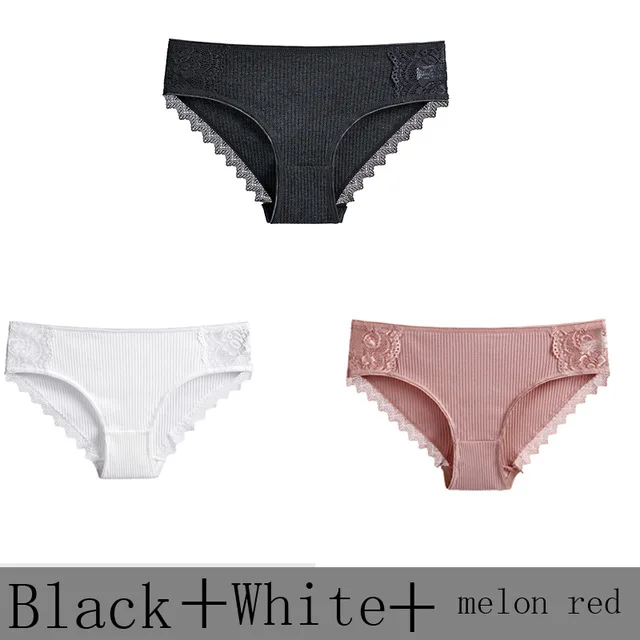 

3pcs Women panties Cotton female underwear sexy tanga Lingerie bragas sexy lingerier calcinha seamless breeches briefs Panty
