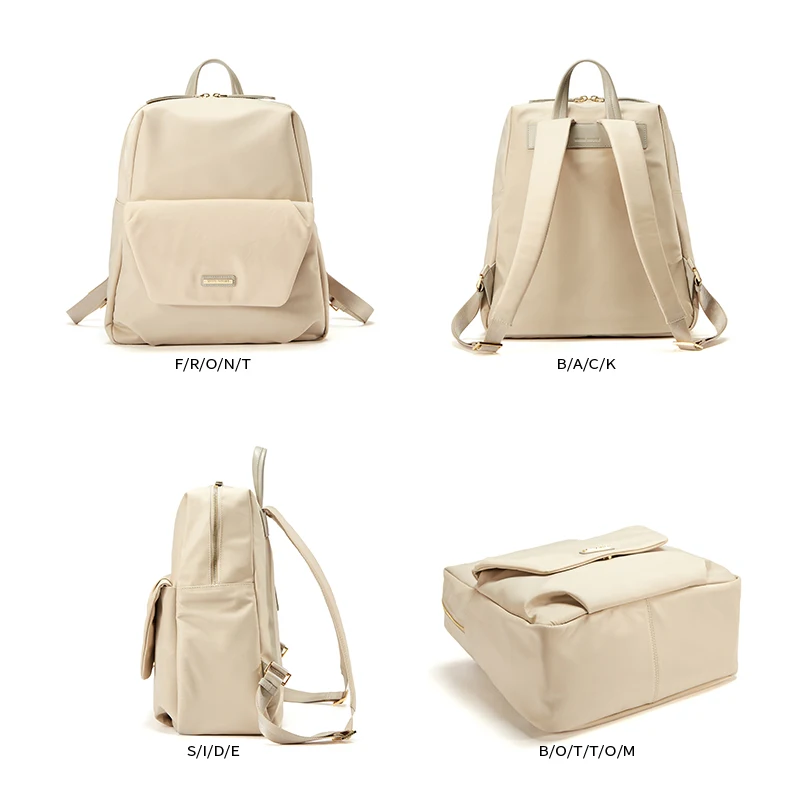 EMINI нейлоновый рюкзак для ноутбука женская школьная сумка модный путешествий на