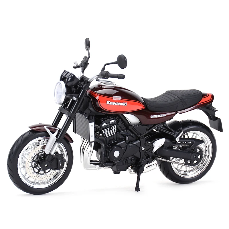 Wine Red Maisto 1:12 Kawasaki Z900RS литая под давлением модель мотоцикла из сплава игрушка - Цвет: Wine Red