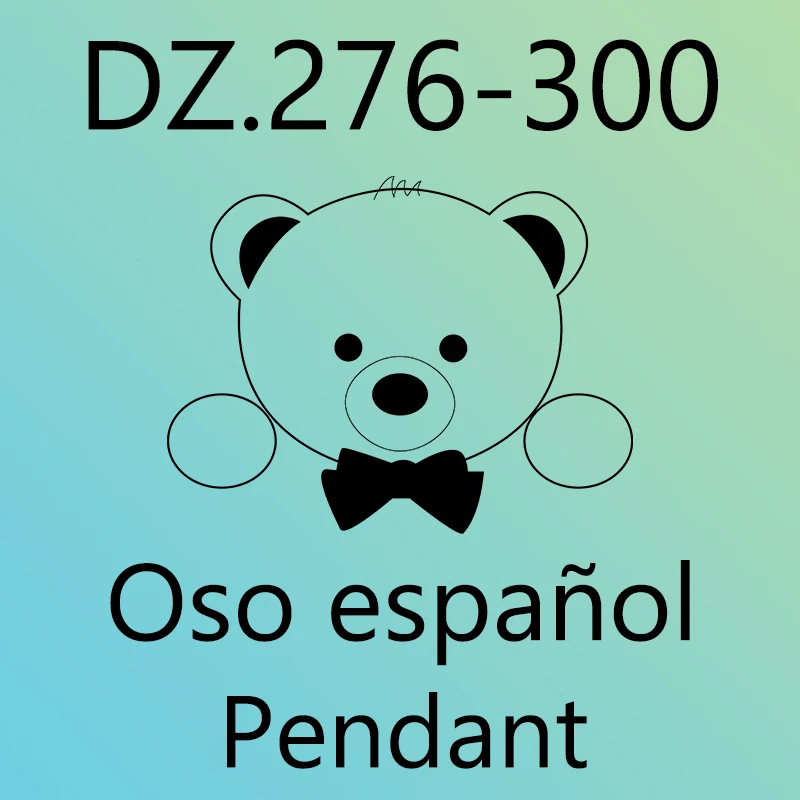 

2021 NEW 100% Sterling 925 Silver Spanish Bear Jewelry Women Pendant Original Fashion Original Jewelry Gift Free Delivery