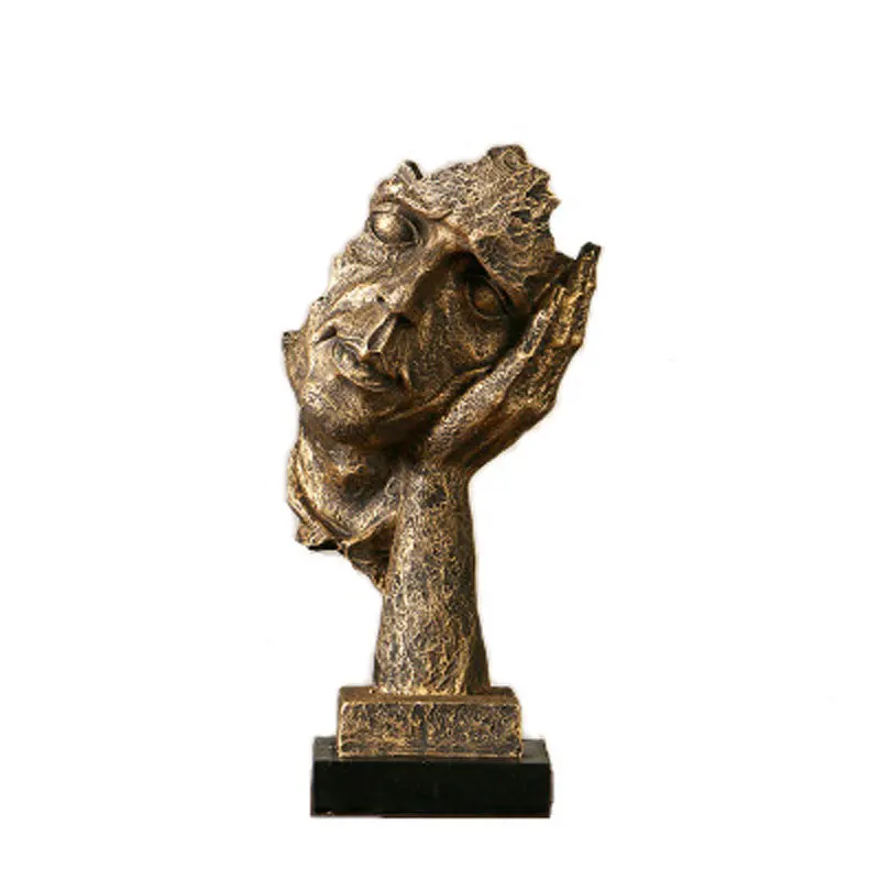 

Nordic abstract figure sculpture listen to creative shop restaurant TV cabinet wine cabinet home decoration