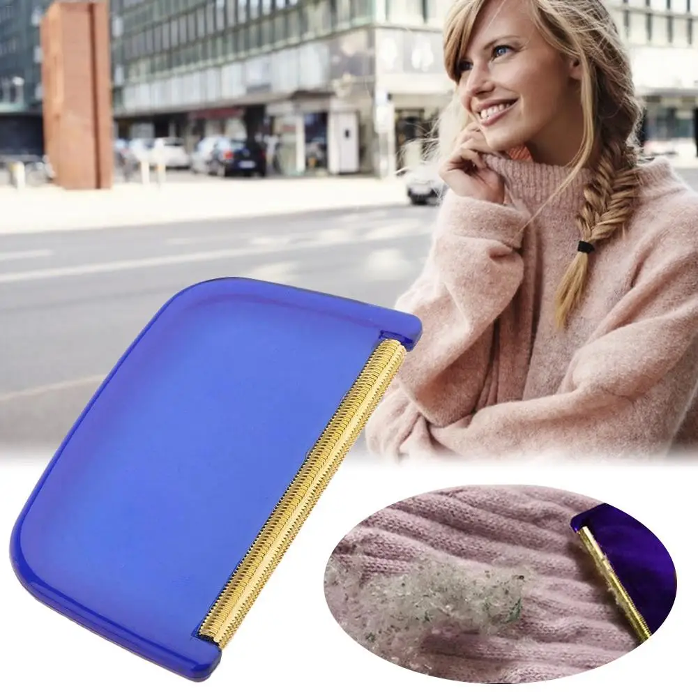 

Sweater Comb Handmade Clothes Brush Hair Ball Lint Remover Cashmere Household Cleaning Tool with Ergonomic Plastic Grip