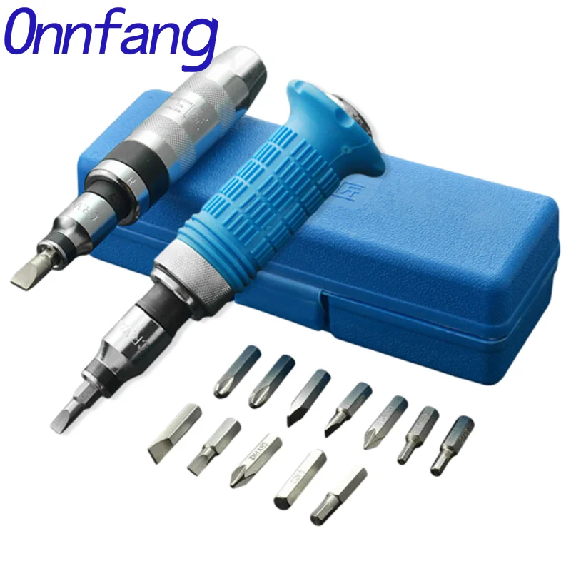 

9-15Pcs Impact Screwdriver Set Heavy Duty Shock Screwdriver Bit Industrial Grade Screw Extractor Remover Repair Hand Tools
