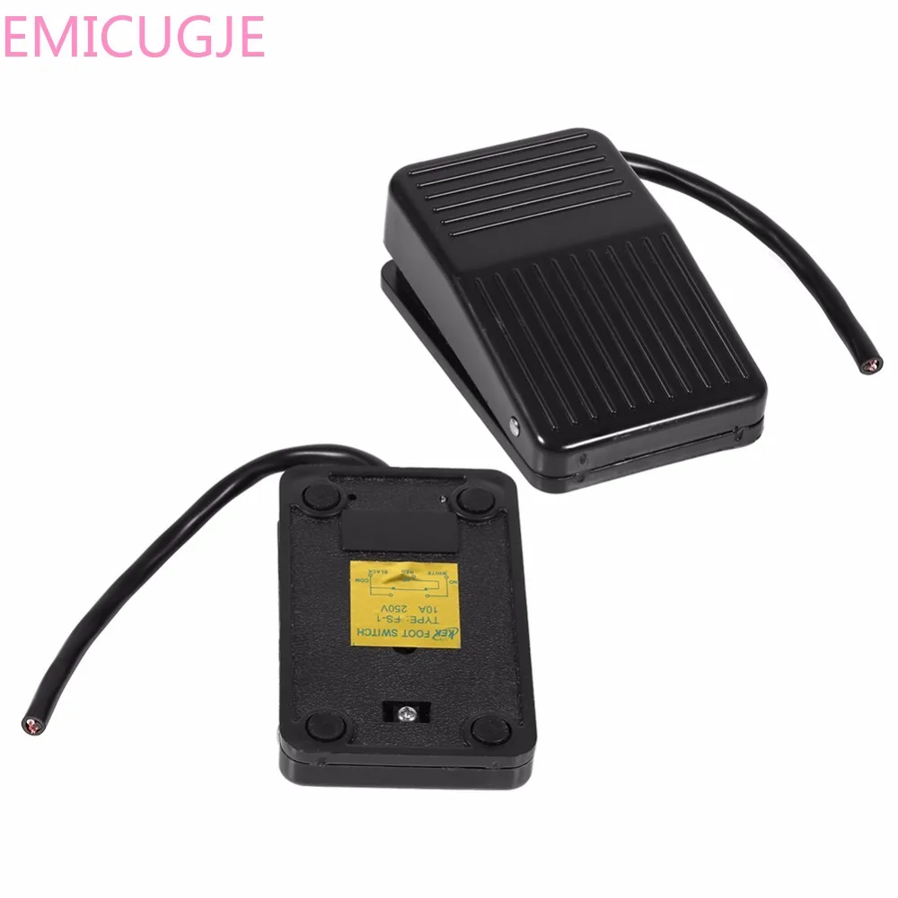 Электрическая педаль управления Вкл/Выкл 10 см шнур для универсальной швейной