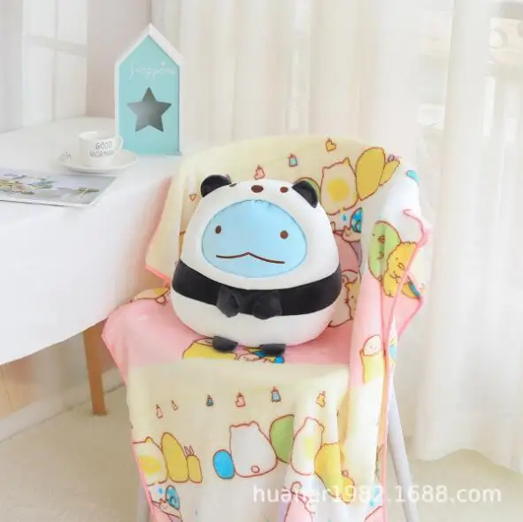 Мультяшная японская анимационная кукла sumikko gurashi угловая био-Подушка с одеялом