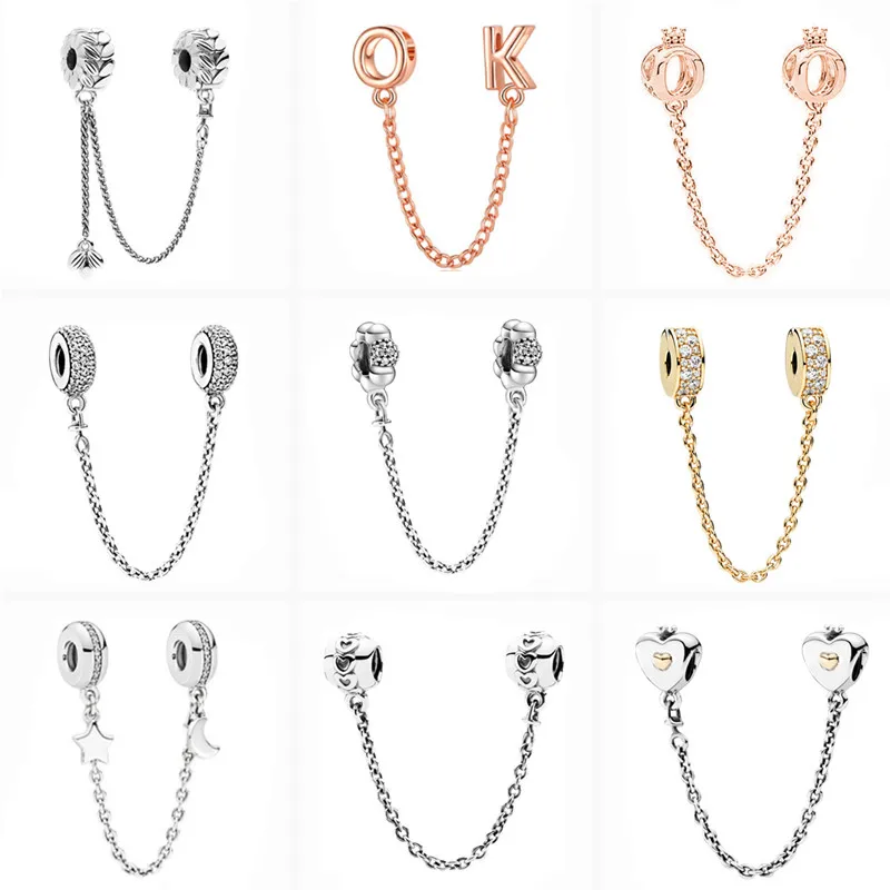 

Новые бусины-шармы со звездами и луной, подходят для оригинальных браслетов Pandora серебряного цвета, женские украшения, подарки