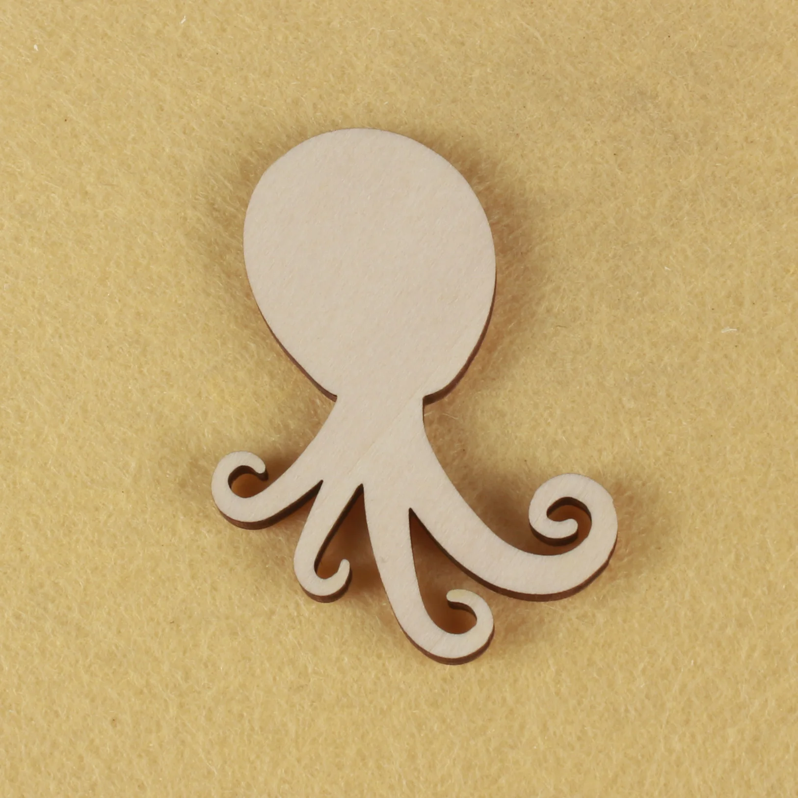 

В форме морской слепки, лазерная талисмана, рождественские украшения, силуэт, без рисунка, 25 штук, деревянная форма (0730)